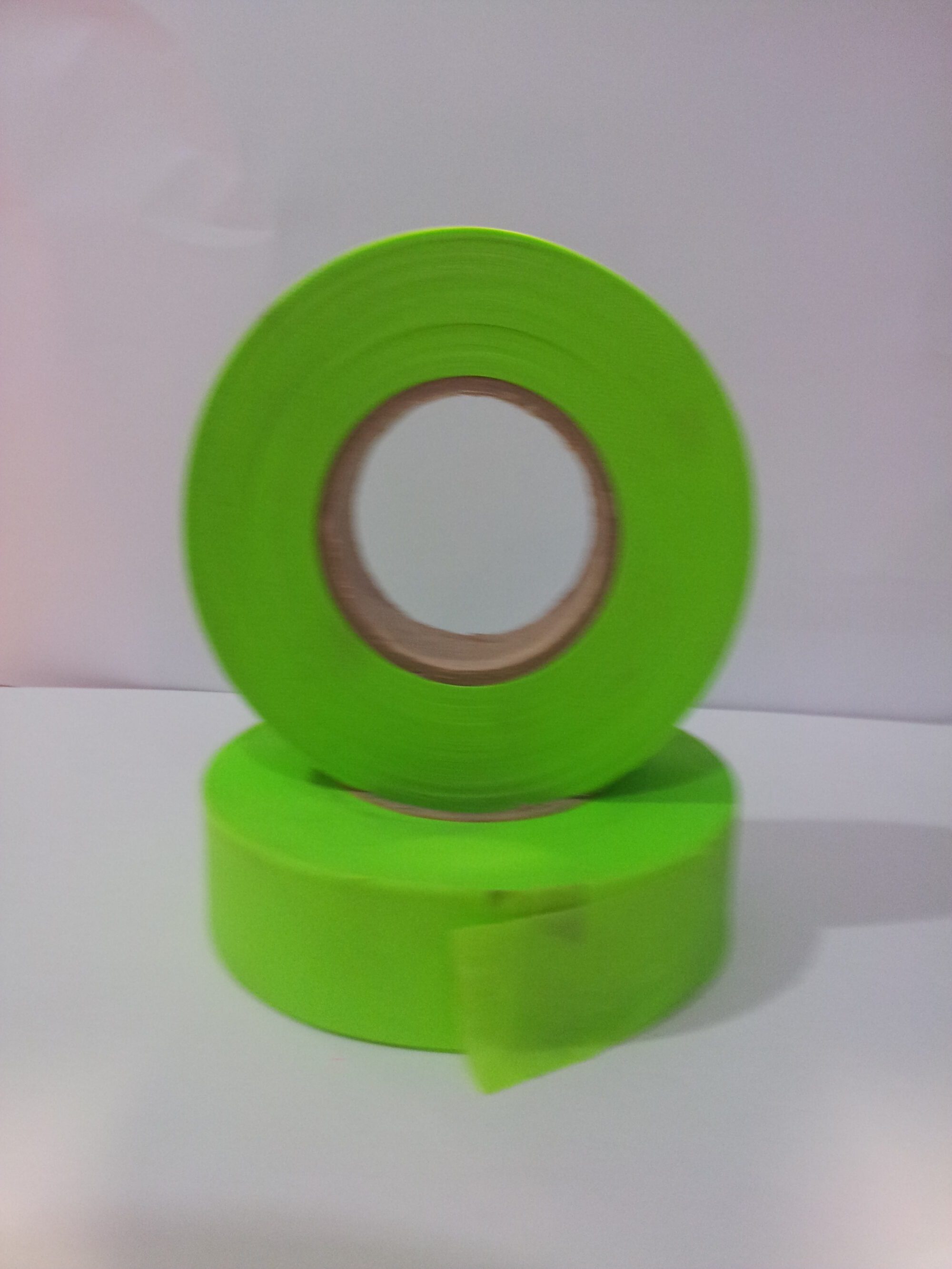 Flapping tape green