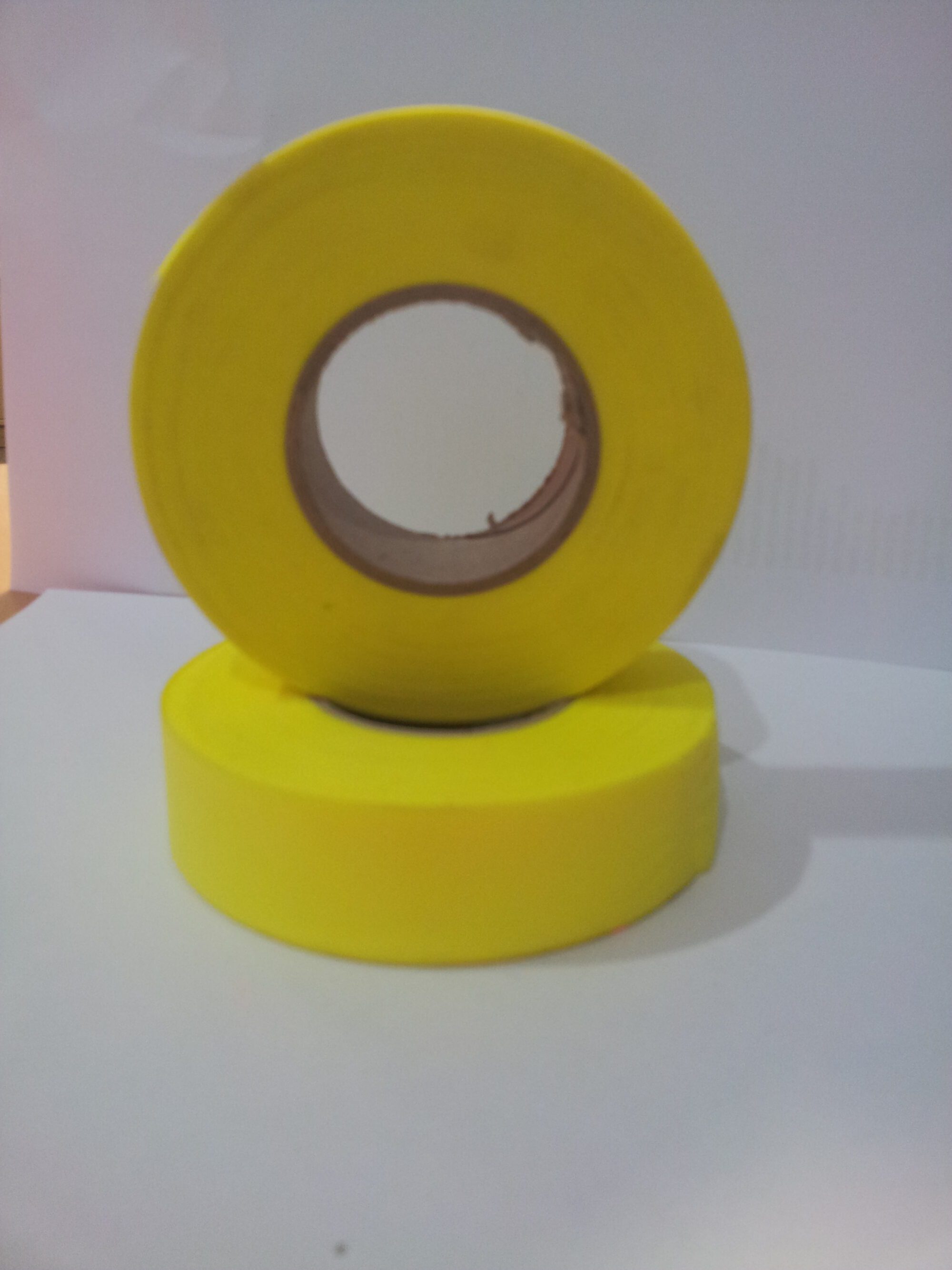 Flapping tape yellow